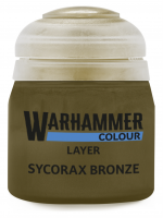 Warhammer Colour Layer Paint (Sycorax Bronze) - krycí barva, bronzová