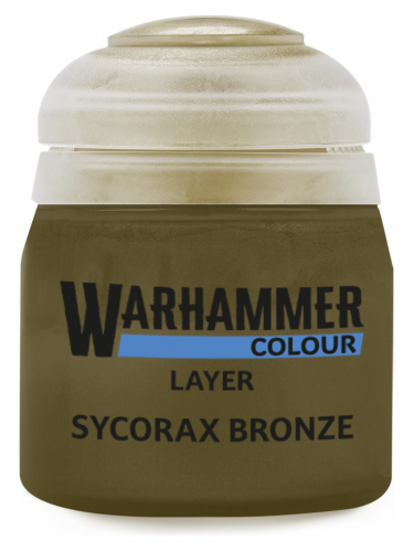 Warhammer Colour Layer Paint (Sycorax Bronze) - krycí barva, bronzová