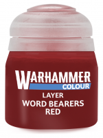 Warhammer Colour Layer Paint (Word Bearers) - krycí barva, červená