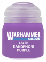 Warhammer Colour Layer Paint (Kakophoni Purple) - krycí barva, fialová
