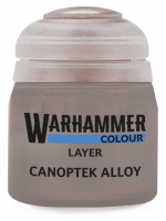 Warhammer Colour Layer Paint (Canoptek Alloy) - krycí barva, hnědá