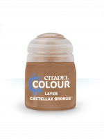 Citadel Layer Paint (Castellax Bronze) - krycí barva, hnědá