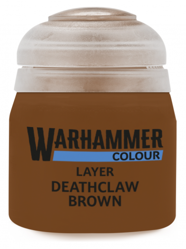 Warhammer Colour Layer Paint (Deathclaw Brown) - krycí barva, hnědá