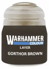 Citadel Layer Paint (Gorthor Brown) - krycí barva, hnědá