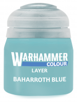 Warhammer Colour Layer Paint (Baharroth Blue) - krycí barva, modrá