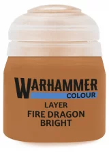 Citadel Layer Paint (Fire Dragon Bright) - krycí barva, oranžová
