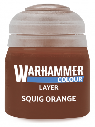 Warhammer Colour Layer Paint (Squig Orange) - krycí barva, oranžová