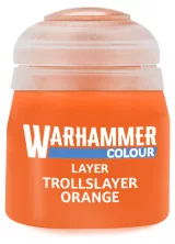 Citadel Layer Paint (Troll Slayer Orange) - krycí barva, oranžová