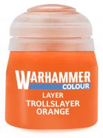 Warhammer Colour Layer Paint (Trollslayer Orange) - krycí barva, oranžová