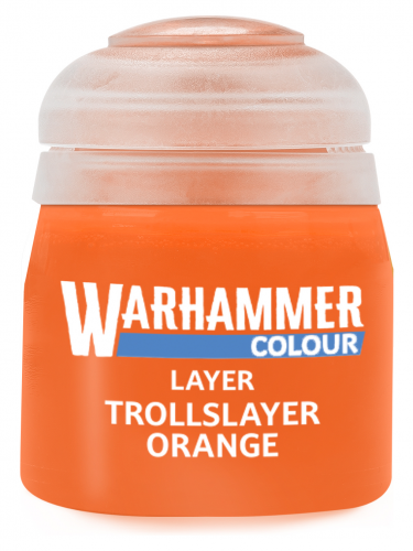 Warhammer Colour Layer Paint (Trollslayer Orange) - krycí barva, oranžová