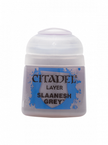 Citadel Layer Paint (Slaanesh Grey) - krycí barva, šedá