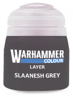 Warhammer Colour Layer Paint (Slaanesh Grey) - krycí barva, šedá