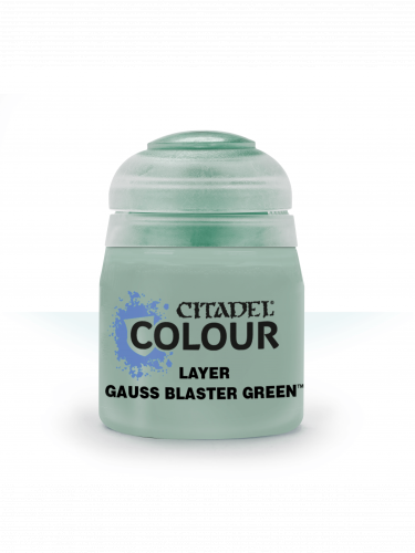 Citadel Layer Paint (Gauss Blaster Green) - krycí barva, zelená
