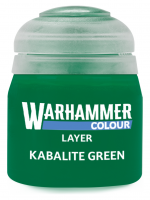 Warhammer Colour Layer Paint (Kabalite Green) - krycí barva, zelená