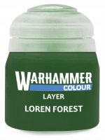 Warhammer Colour Layer Paint (Loren Forest) - krycí barva, zelená