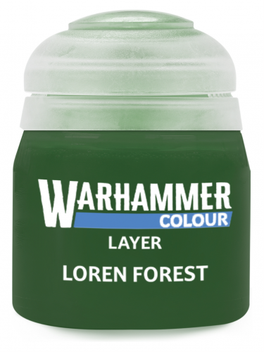 Warhammer Colour Layer Paint (Loren Forest) - krycí barva, zelená