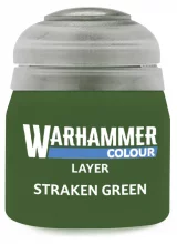 Citadel Layer Paint (Straken Green) - krycí barva, zelená
