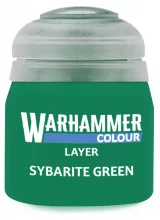 Citadel Layer Paint (Sybarite Green) - krycí barva, zelená