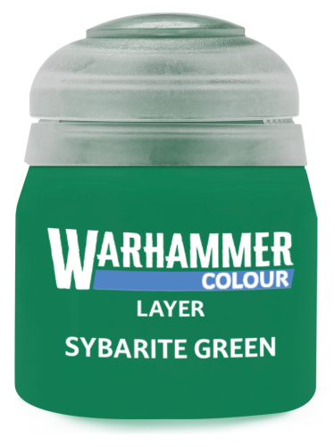 Warhammer Colour Layer Paint (Sybarite Green) - krycí barva, zelená