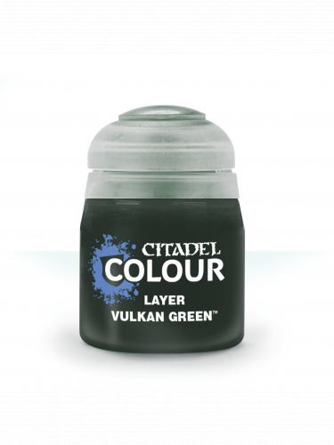 Citadel Layer Paint (Vulkan Green) - krycí barva, zelená