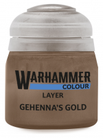 Warhammer Colour Layer Paint (Gehenna´s Gold) - krycí barva, zlatá