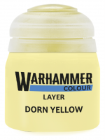 Warhammer Colour Layer Paint (Dorn Yellow) - krycí barva, žlutá
