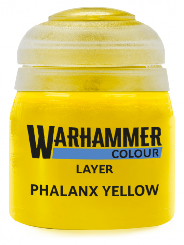 Warhammer Colour Layer Paint (Phalanx Yellow) - krycí barva, žlutá