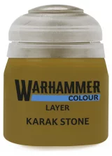 Warhammer Colour Layer Paint (Karak Stone) - krycí barva, béžová