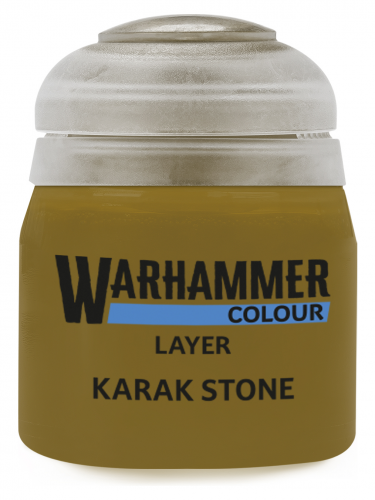 Warhammer Colour Layer Paint (Karak Stone) - krycí barva, béžová
