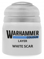 Warhammer Colour Layer Paint (White Scar) - krycí barva, bílá