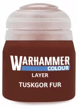 Warhammer Colour Layer Paint (Tuskgor Fur) - krycí barva hnědá