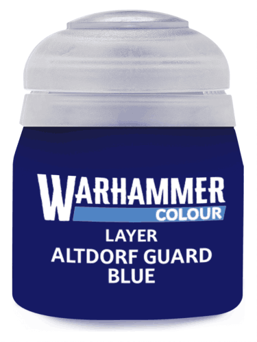 Warhammer Colour Layer Paint (Altdorf Guard Blue) - krycí barva, modrá