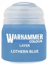 Warhammer Colour Layer Paint (Lothern Blue) - krycí barva, modrá
