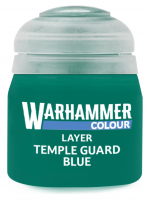 Warhammer Colour Layer Paint (Temple Guard Blue) - krycí barva, modrá