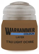 Warhammer Colour Layer Paint (Tau Light Ochre) - krycí barva, okrová