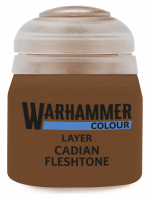 Warhammer Colour Layer Paint (Cadian Fleshtone) - krycí barva, oranžová