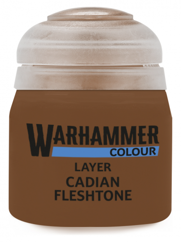 Warhammer Colour Layer Paint (Cadian Fleshtone) - krycí barva, oranžová