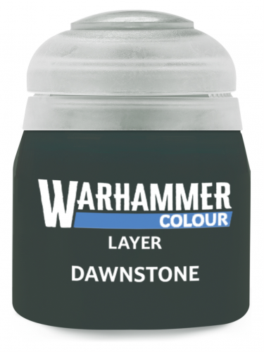 Warhammer Colour Layer Paint (Dawnstone) - krycí barva, šedá