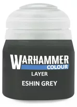 Warhammer Colour Layer Paint (Eshin Grey) - krycí barva, šedá