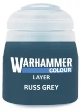 Warhammer Colour Layer Paint (Russ Grey) - krycí barva, šedá