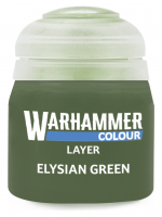 Warhammer Colour Layer Paint (Elysian Green) - krycí barva, zelená