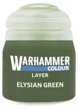 Warhammer Colour Layer Paint (Elysian Green) - krycí barva, zelená