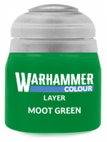 Warhammer Colour Layer Paint (Moot Green) - krycí barva, zelená