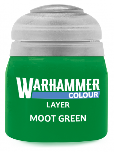 Warhammer Colour Layer Paint (Moot Green) - krycí barva, zelená