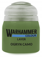 Warhammer Colour Layer Paint (Ogryn Camo) - krycí barva, zelená