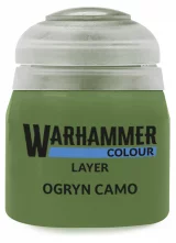 Warhammer Colour Layer Paint (Ogryn Camo) - krycí barva, zelená