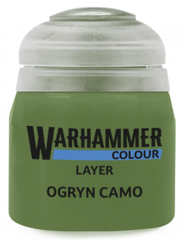 Warhammer Colour Layer Paint (Ogryn Camo) - krycí barva, zelená