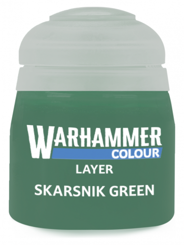 Warhammer Colour Layer Paint (Skarsnik Green) - krycí barva, zelená