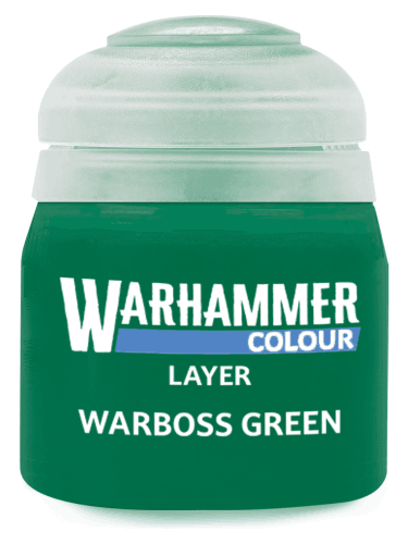Warhammer Colour Layer Paint (Warboss Green) - krycí barva zelená