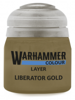 Warhammer Colour Layer Paint (Liberator Gold) - krycí barva, zlatá